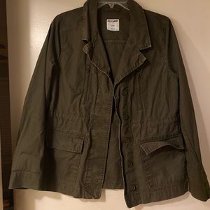 Army green jacket